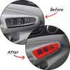 ABS Car Look Interior Door armrest Window Switch Panel Cover