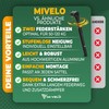 MiVelo Seat post spring-loaded including 2 springs with 31.6 mm