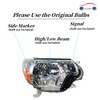 ILAMP Headlight Fit For 2012 2013 2014 2015 Toyota Tacoma