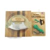 Ulu Knife Alaska Cutlery And Chopping Bowl Set Bundle With Ulu Knife Sharpener, This Ulu Knife Can Be Used As Mezzaluna Chopper, Bolo Rolling Knife And Chopped Salad Tool.