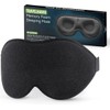 TravelHawk Sleeping Mask Black - Set of 2 - Luxury