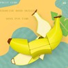 Speed Cube 3×3 Banana Special Shaped Magic Cube 1:1 Realistic