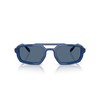 Emporio Armani 0EA4240U SHINY OPAL BLUE 53 Sunglasses, SHINY OPAL