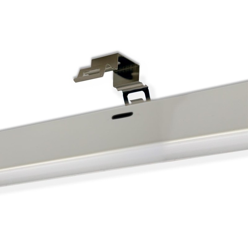 Metalux SHP 4 ft. 96-Watt Equivalent, Integrated LED, White Shop