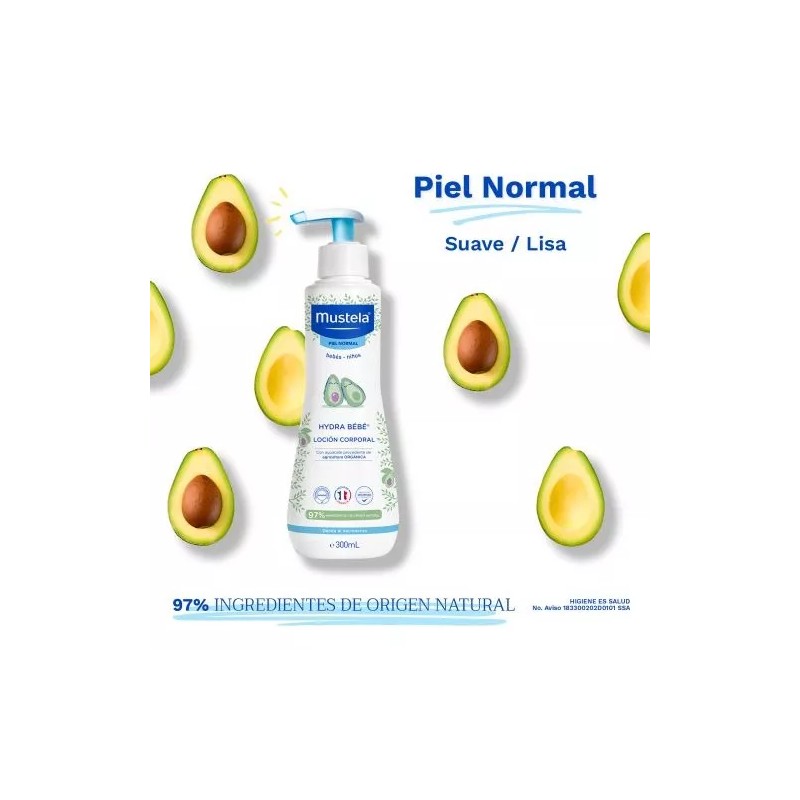 Mustela Loción Corporal Mustela Hydra Bébé Piel Normal 300 Ml