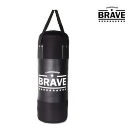 Brave Sandbag Black Edition 80cm Fully Stuffed / 샌드백 블랙에디션 80cm 속빵빵