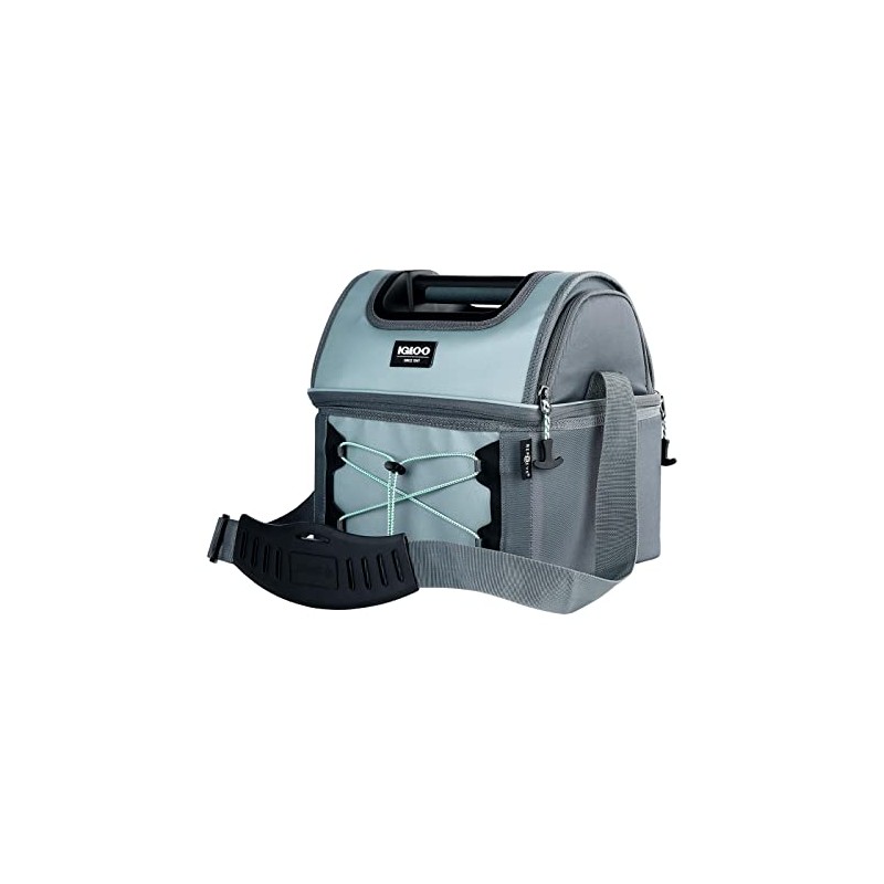 Igloo Gripper Maxcold Insulated 16-can Lunch Bag Cooler-Gray