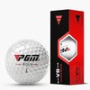 PGM 3-Pack Golf Balls, Durable Surlyn Cover for Distance and