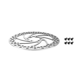 Fututech 140 mm Stainless Steel Brake Disc for Electric Scooters Bicycles Mountain Bike Electric Bicycles BMX Brake Pads Brake Accessories (140)