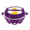 Elite Gourmet Easy Electric 7 Egg Capacity Cooker, Poacher, Omelet