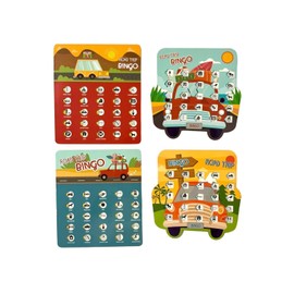 Ankyo Finger-Tip Shutter Road Trip Bingo Game Lot Of (4) - NEW