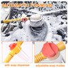 Car Wash Brush with Hose Attachment, 360 Spin Car Wash