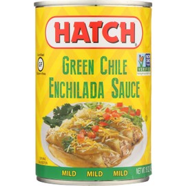 Hatch Green Chile Enchilada Sauce, Mild, 15-Ounce Can (Pack of 12)