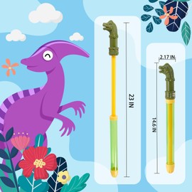 20 Dinosaur Water Guns Pool Toys Super Water Soaker Summer Toys for Kids Pool Idea Squirt Gun Outdoor Beach Backyard Game (20 Dinosaurs)