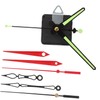 TEHAUX 1 Set DIY Clock Movement Replacement Kit with Fluorescent