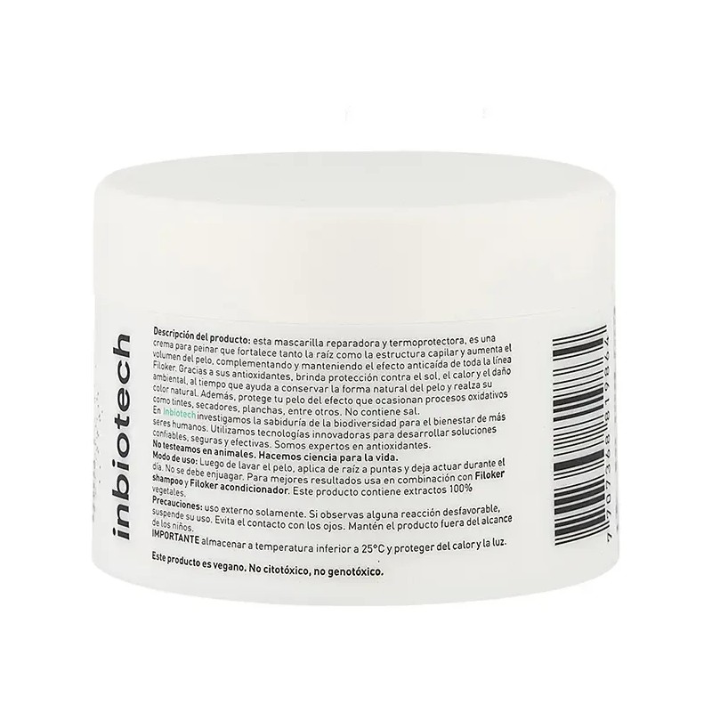Inbiotech Filoker Crema Mascarilla Capilar Anticaída 120ml
