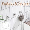KOKOSIRI Hooks for Hanging Towels Chrome Bathroom Hand Towel Hooks