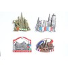 Amsterdam (Netherlands) - 3D Metal Fridge Magnet for Kitchen Refrigerator