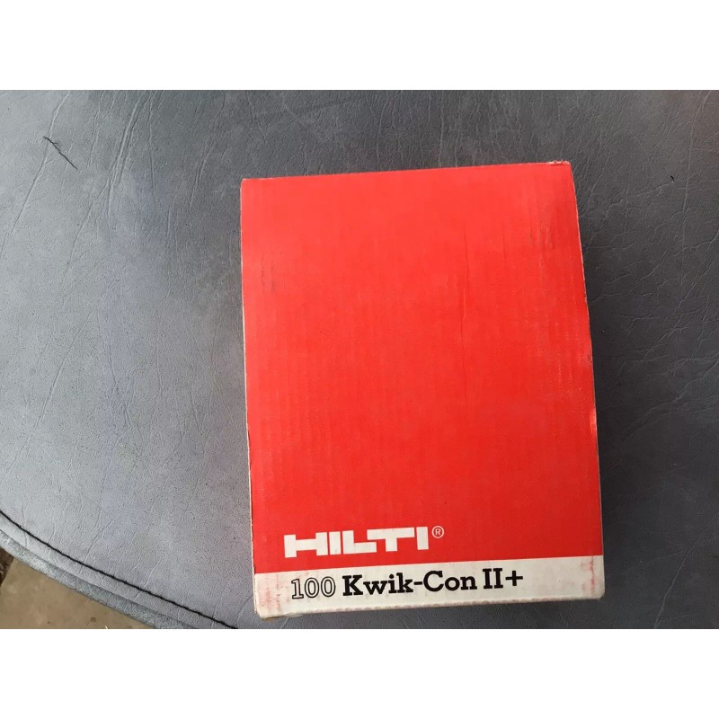 HILTI Kwik-con II, 14 x 4” Torx HWH, 100 ct