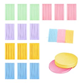 300 Pc Esponja Facial Comprimida Para Limpieza Y Exfoliación