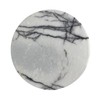 StonePlus Natural Round Marble Tray Glossy Pastry Board for Dessert,