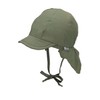 Sterntaler Unisex Children's Peaked Cap with Neck Protection with Ties