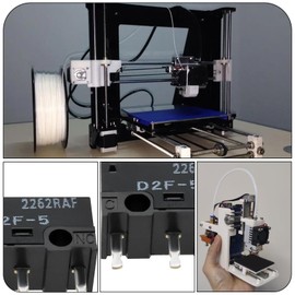 EMSea 4PCS D2F-5 3 Pin Micro Limit Switches Like Voltage And Current For 3D Printer Industrial Equipment Compatible With Klicky Probe Voron 3D printer