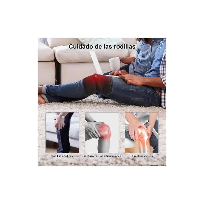 Rodillera Térmica Alivia Dolor Recuperación De Lesiones