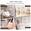 Easy-Install Bathroom Grab Rails Bar, Suction Grab Bar, Hand Rail,