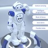 WEECOC Multi-functional Robot Toy, RC Robot, Wake Control, Singing and