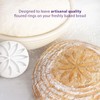 Talisman Designs Bread Proofing Basket with Decorating Embosser, 9 inch,