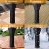 Reyoung WorthPlanet Premium Patio Heater Cover, 2pcs Waterproof 420D Oxford