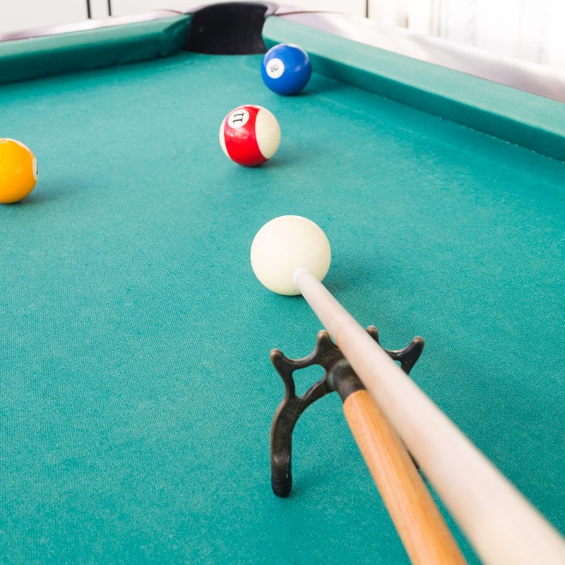 PATIKIL Billiard Bridge Head, 2 Pack Plastic Pool Billiard Cue