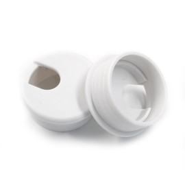 suiwotin 2pcs 1-1/2 Inch Desk Grommet, Plastic Desk Hole Cover, White Cable Hole Cover, Desk Hole Grommet for Wire Cord Organizing Office Computer Desk