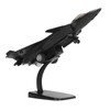 Metal Plane Model Crafted with Stand Accessories Decorative Alloy Metal