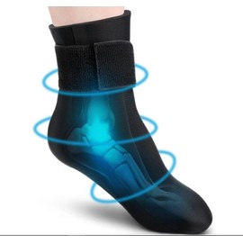 ABUBU Knöchelbandage, Kälte- oder Wärme-Therapie, zur Linderung von Schmerzen, Schwellungen, Arthritis, Plantarfasziitis, Fersenschmerzen und Sportverletzungen