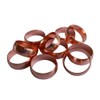15mm Copper Olives - Pack of 10