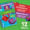 Annie's Organic Fruit Tape, Swirly Strawberry and Bendy Berry, Gluten