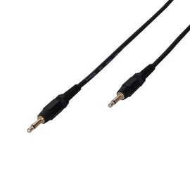Fuji Parts 3.5mm Mono Mini Cable, 3.3 ft (1 m), Resistor, Mini Plug (Male) 3.3 ft (1 m) High Purity 99.996% OFC Oxygen Free Copper Cable FVC-3241R