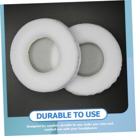 Housoutil 1pair Replacement Headphone Ear Pads Cushions for Comfortable Protein Earpads for Noise Isolation and Enhanced Sound Quality