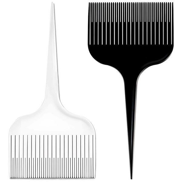 Professional Portable Hair Dyeing Comb, Slip Resistance Needle Pointed Tail