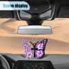 NoBrand Car Rearview Mirror Accessories, Acrylic Hanging Car Rear View