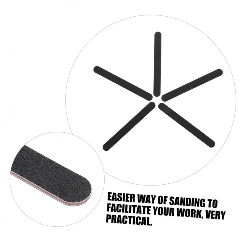 ULTECHNOVO Sanding Sticks for Model Craft 12pcs Set Model Sandpaper