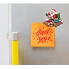3D Fridge Magnet, Christmas Magnet, Decorative Santa Claus, Perfect for