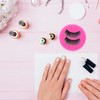 Pack of 20 Eyelashes Glue Pad Plastic Shape Glue Pad