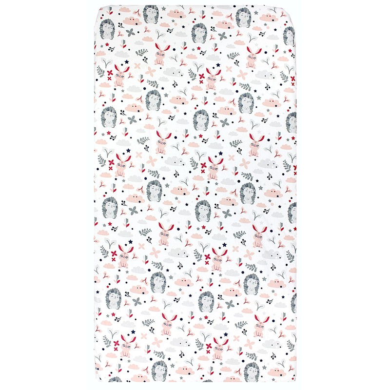 TupTam Baby Fitted Sheet for Baby Cot Bed Pack of