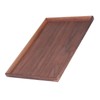 Walnut Wooden Tray Rectangle Serving Tray Tenon Structure Chinese For