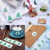 500 Pieces Christmas Tree Roll Stickers Christmas Holiday Stickers for