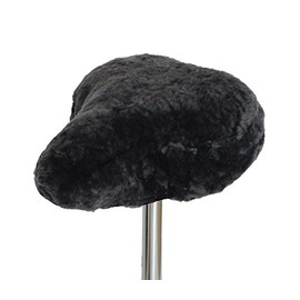 Leibersperger Bicycle Saddle Cover / Touring / Premium Complete Lambskin Size XL (Slate)