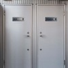 Letrero de baño estándar para hombres y mujeres, azul, pequeño,